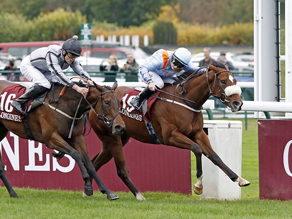 2022 Group 1 Prix de l'Abbaye winner The Platinum Queen was bought at last year's Tattersalls Guineas Breeze Up Sale for 57,000 guineas