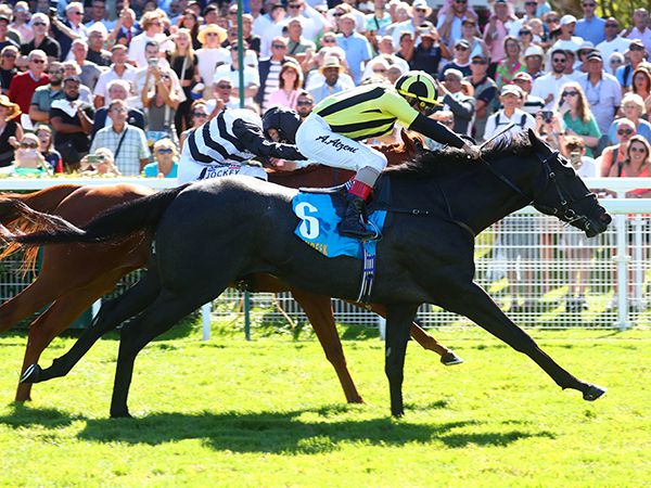 Craven Breeze Up Sale joint top lot Vandeek claimed the Group 1 Prix Morny for KHK Racing and Simon & Ed Crisford