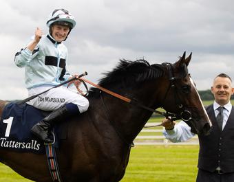 The 2022 Tattersalls Gold Cup was won by 80,000 guineas Tattersalls October Book 1 purchase Alenquer