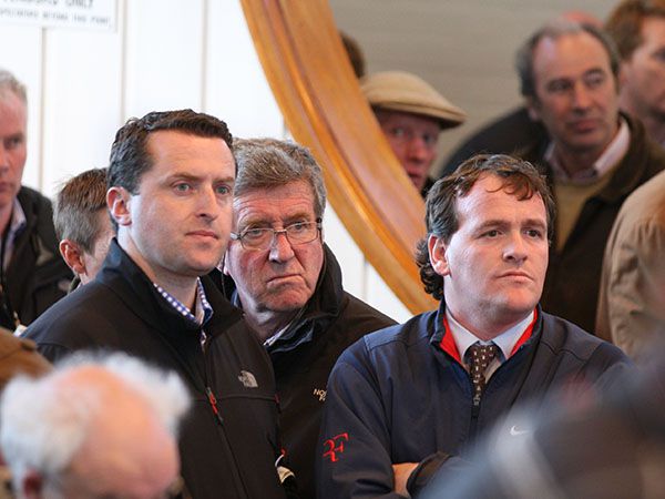 Richard Hannon Flanked by Peter and Ross Doyle