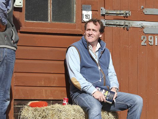Trainer Richard Hannon at Book 1 last year