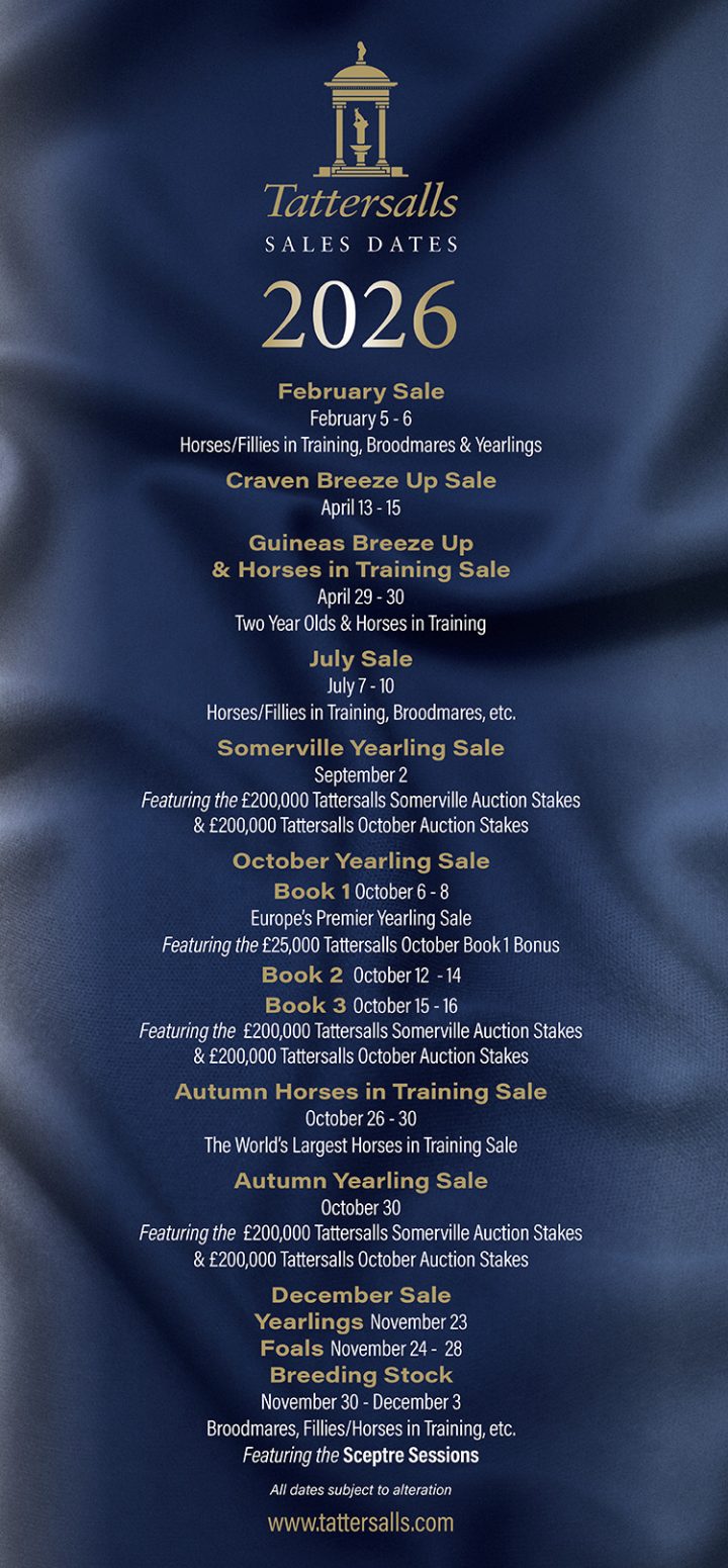 Tattersalls Sales Dates 2026 Tattersalls tattersalls-sales-dates-2026-tattersalls